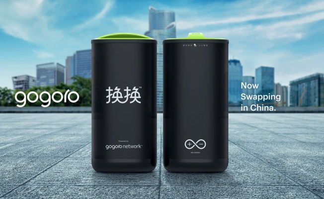 Gogoro launches battery swapping in China