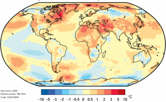 State of Climate in 2021: Extreme events and major impacts